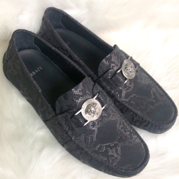 Versace Snake Print Loafers - Size US Size 7.5 EU40 COA main image 4
